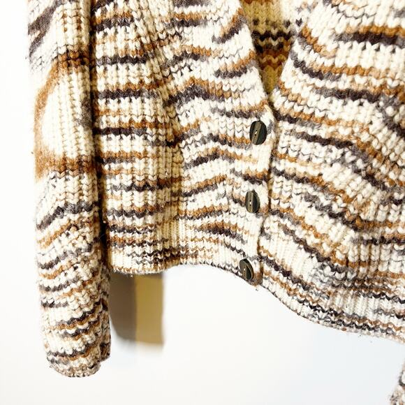 Ulla Johnson Greta Alpaca Blend Cardigan Marled Knit Medium - Picture 6 of 15